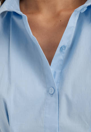Short Sleeve Waist Shirt