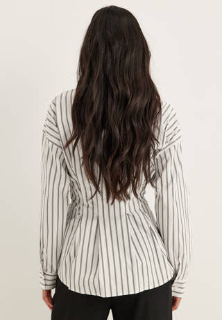 Long Sleeve Waist Shirt