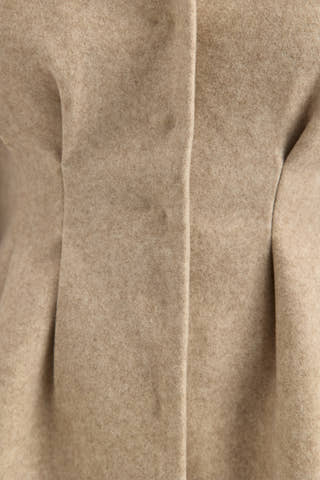 Shaped Short Coat White
