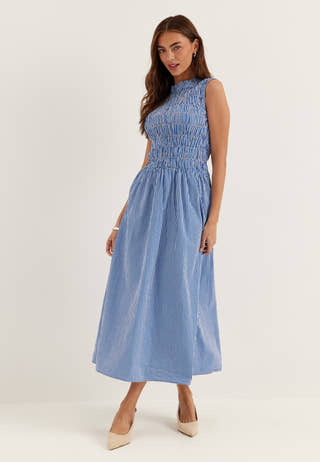 Onltamari Smock Check Dress