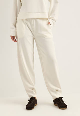 Barrel Sweatpants White