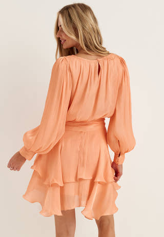 Vmelisa Ls Detail Short Dress