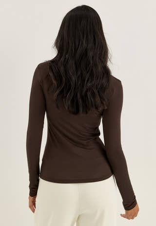 Long Sleeve Modal Top
