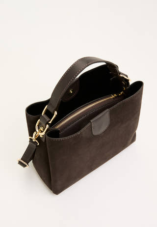 Novara Suede Handbag