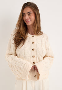Cable Knitted Cardigan