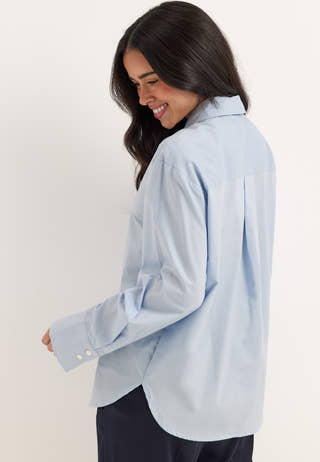 Objzila L/S RE TIE SHIRT Blue