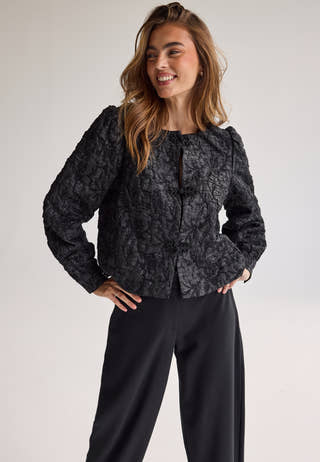 Remake Knot Buttons Jacket