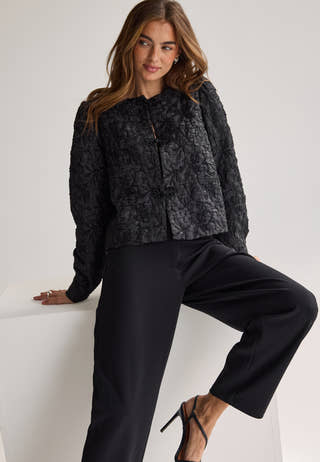 Remake Knot Buttons Jacket