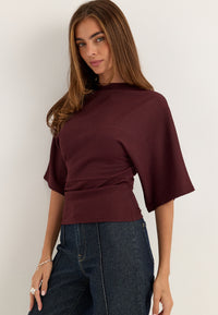 Funnel Neck Top