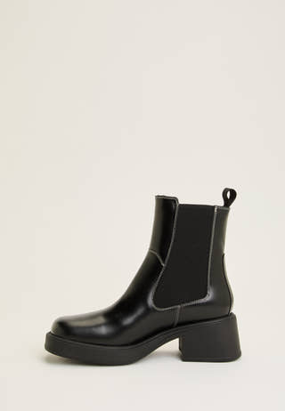 Dorah Leather Boot White