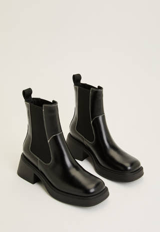 Dorah Leather Boot White