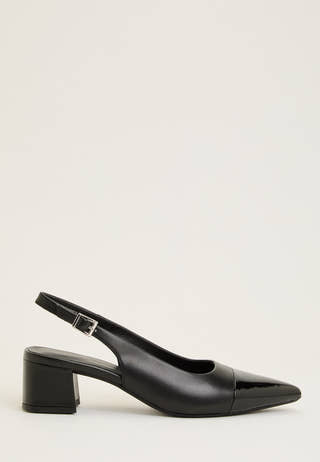 Marta Leather Pumps Black
