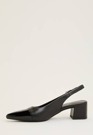 Marta Leather Pumps Black