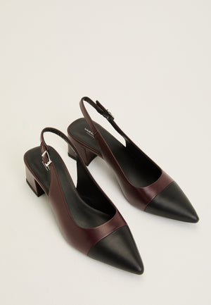 Marta Leather Pumps Red