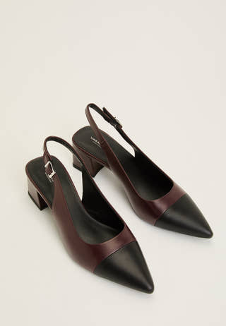 Marta Leather Pumps Red
