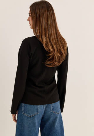 Vmstar Ls Cardigan Top Jrs Black