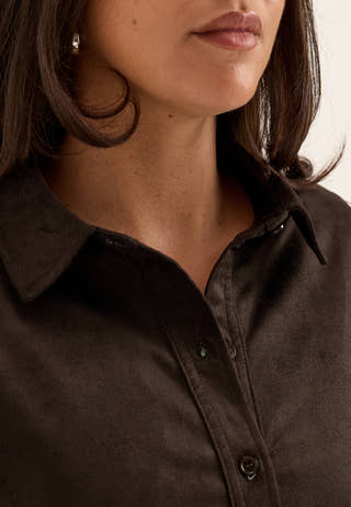 Vmkatty L/S SHIRT Brown