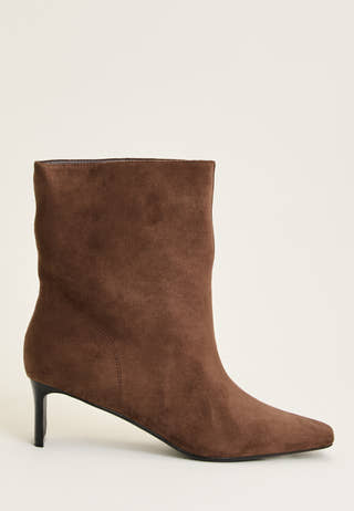 Square Toe Boot Brown