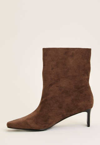 Square Toe Boot Brown