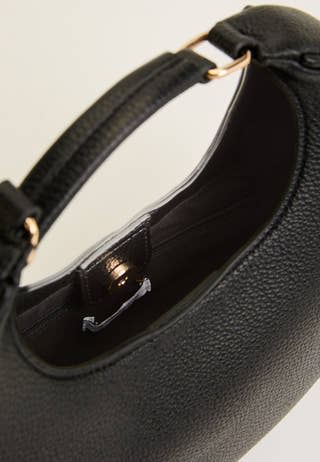 Curved Mini Bag Gold