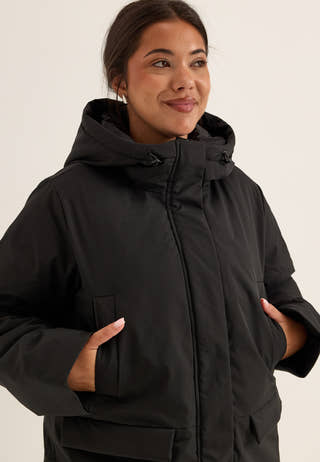 Objkelyn L/S RE LONG JACKET Black