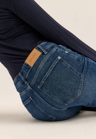 Wide Leg Jeans Blue