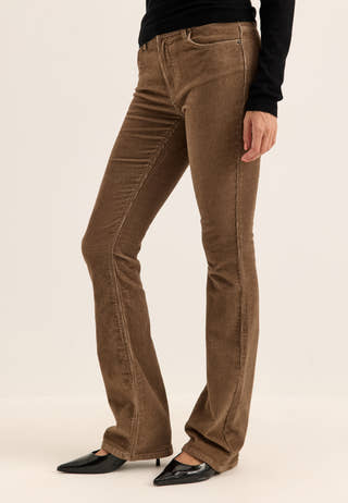 Onlmary-global Mid Cord Flared Pant