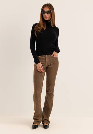 Onlmary-global Mid Cord Flared Pant