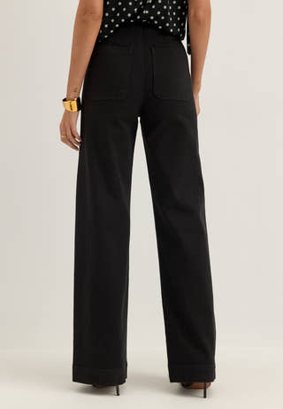Onlmadeline Hw Wd Pocket Dnm GUA554 Black