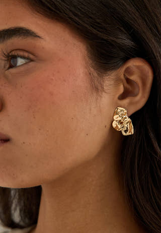 Solari Earrings Gold-plated Gold