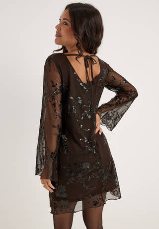 Pcevita Ls Dress Brown