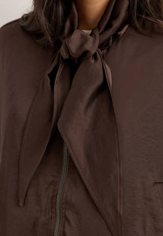 Vmpenny Ls Bow Bomber Brown