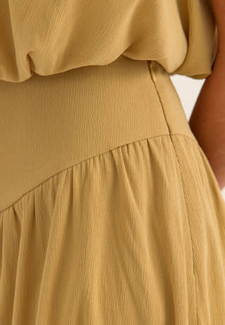 Vmblake Hw Balloon 7/8 SKIRT Yellow