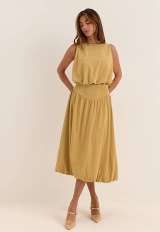 Vmblake Sl Balloon Top Yellow