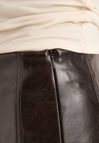 Vmdash Hw Coated 7-8 Skirt Brown