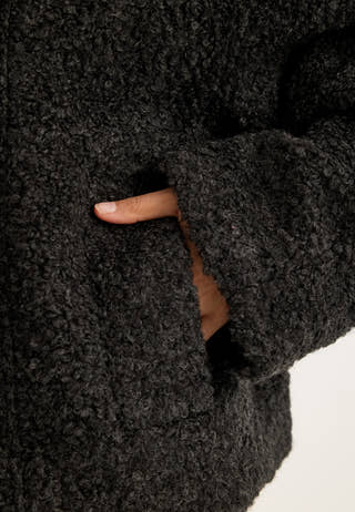 Objdiola L/S SHORT JACKET Grey