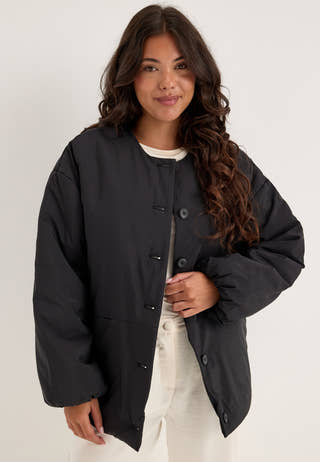 Objgemmi L/S LO SCARF JACKET Black