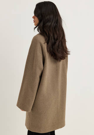 Slwzia-vinni Wool Blend Coat Beige