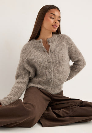 Slwgabriella Ls Button Cardigan