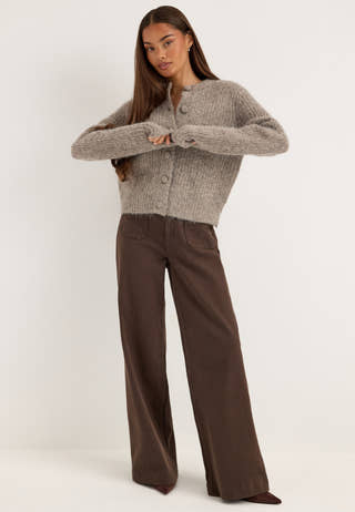 Slwgabriella Ls Button Cardigan