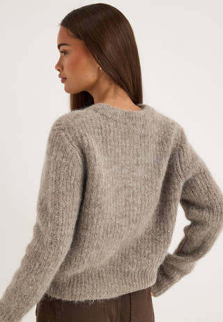 Slwgabriella Ls Button Cardigan