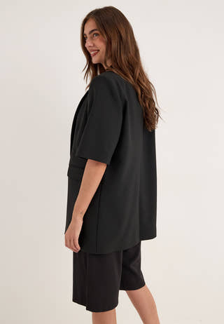 Slwrita Ss Relaxed Blazer Black