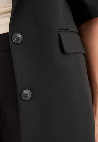 Slwrita Ss Relaxed Blazer Black