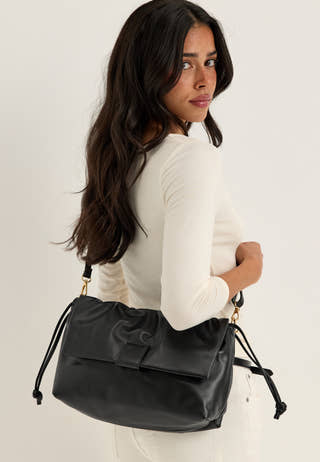 Tropea Leather Bag Black