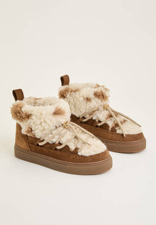 Teddy Low Sneaker Beige