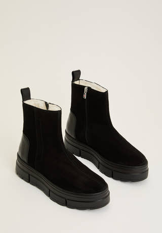Mount Fiona Suede Boot Black