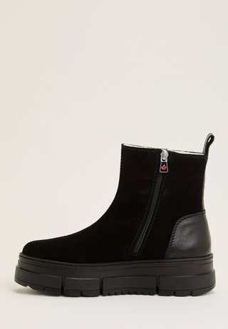 Mount Fiona Suede Boot Black
