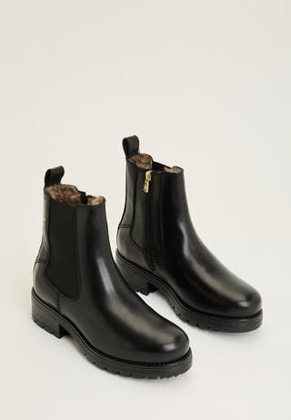 Mount Kimberly Leather Boot Black