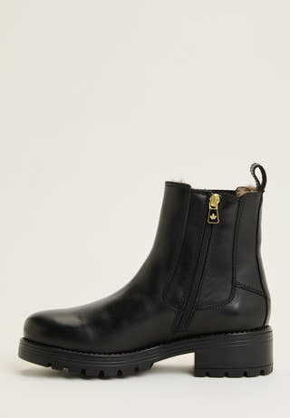 Mount Kimberly Leather Boot Black