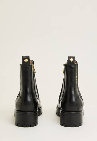 Mount Kimberly Leather Boot Black